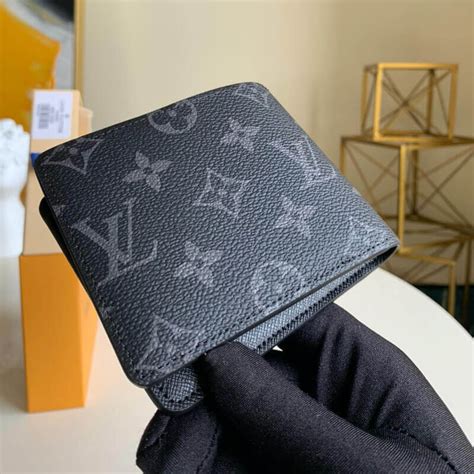 louis vuitton monogram eclipse split multiple wallet|monogram eclipse multiple wallet.